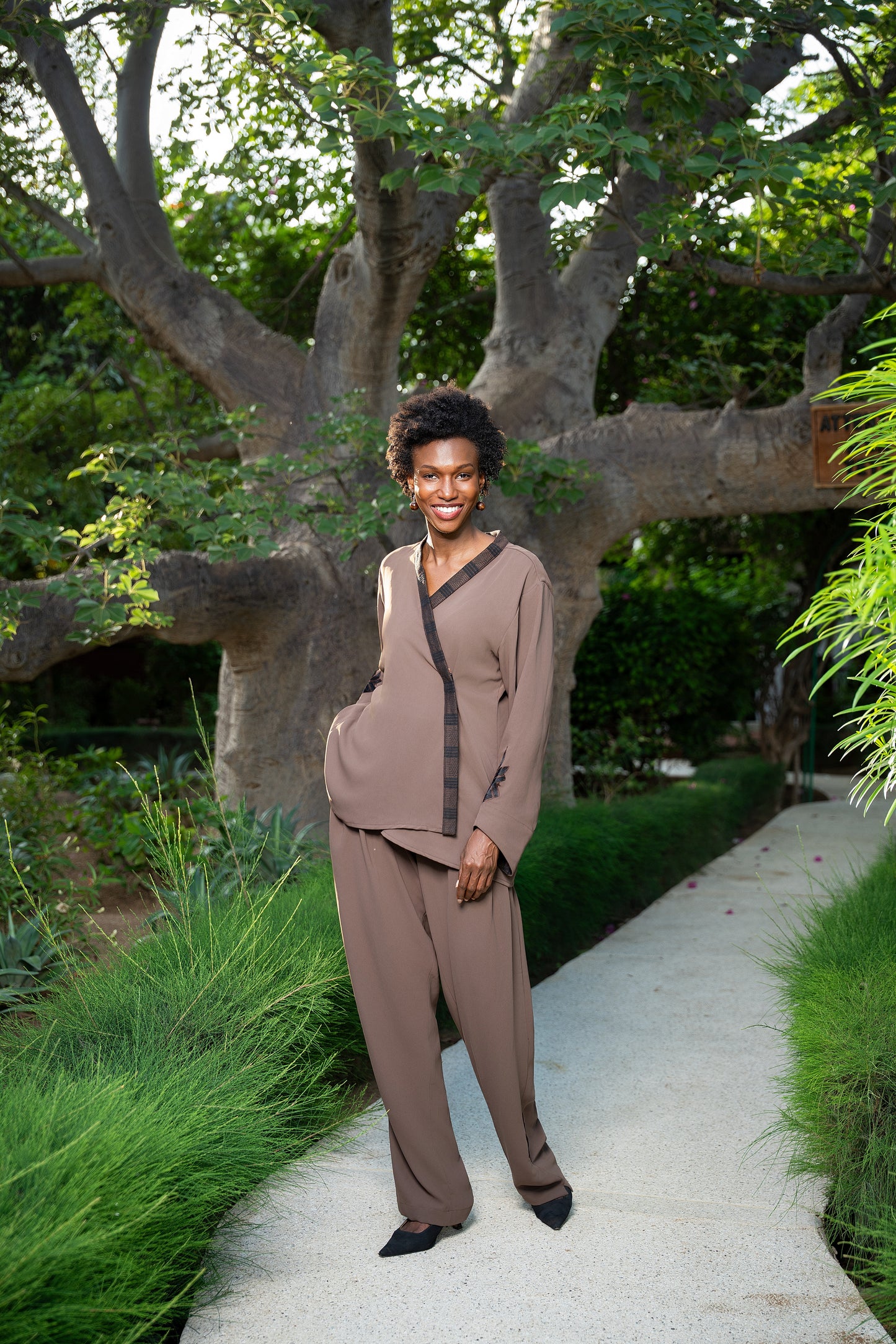 Sogolon set & reversible vest