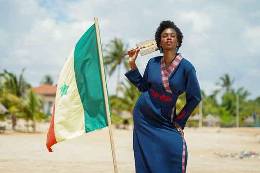 Modern pagne tisse design - Senegal