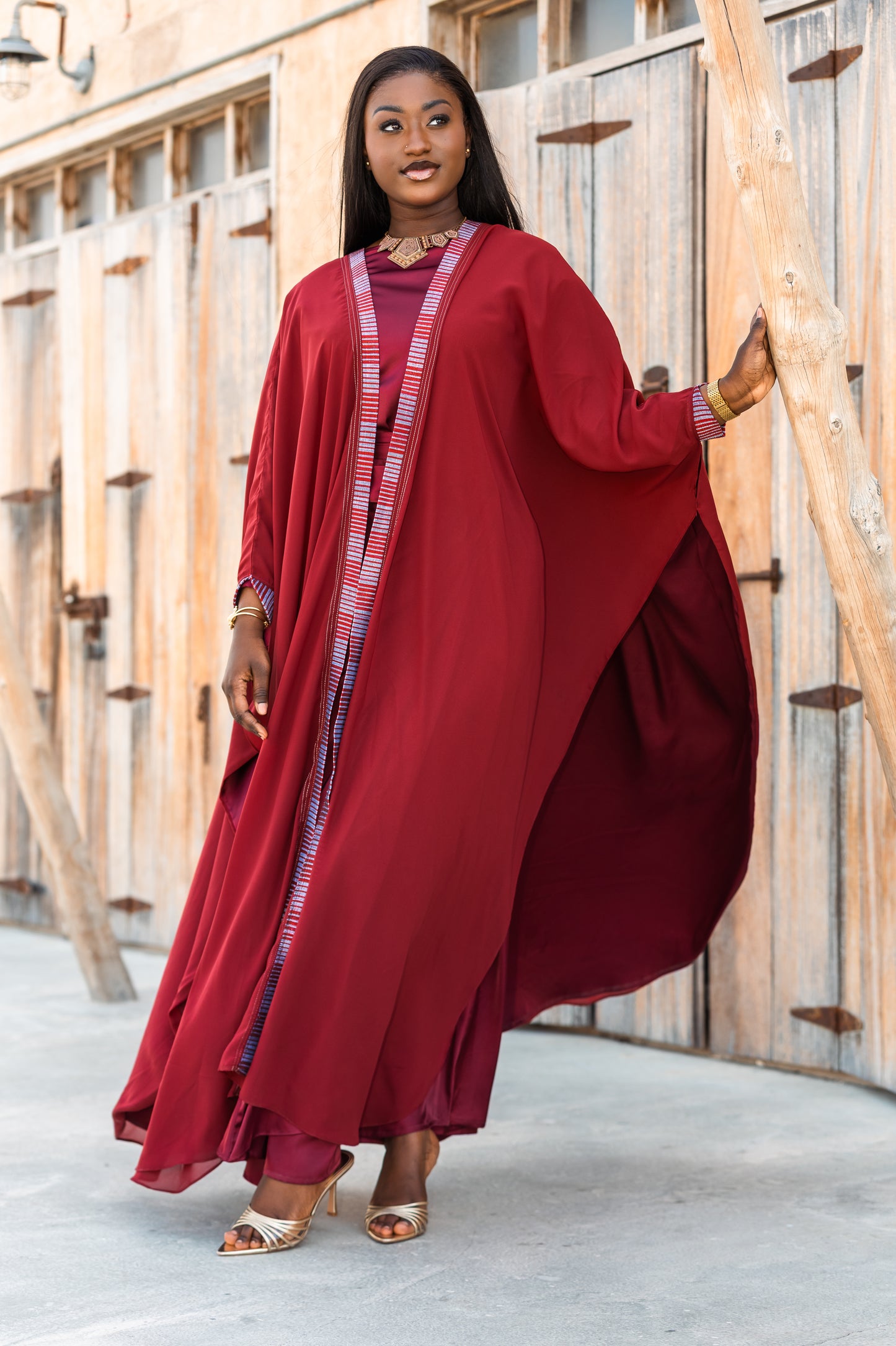 Amara 2-piece Heritage Abaya and dress set | Ramadan - Eid 26 Special Edit