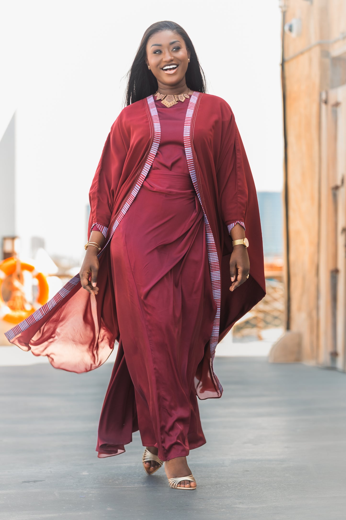 Amara 2-piece Heritage Abaya and dress set | Ramadan - Eid 26 Special Edit