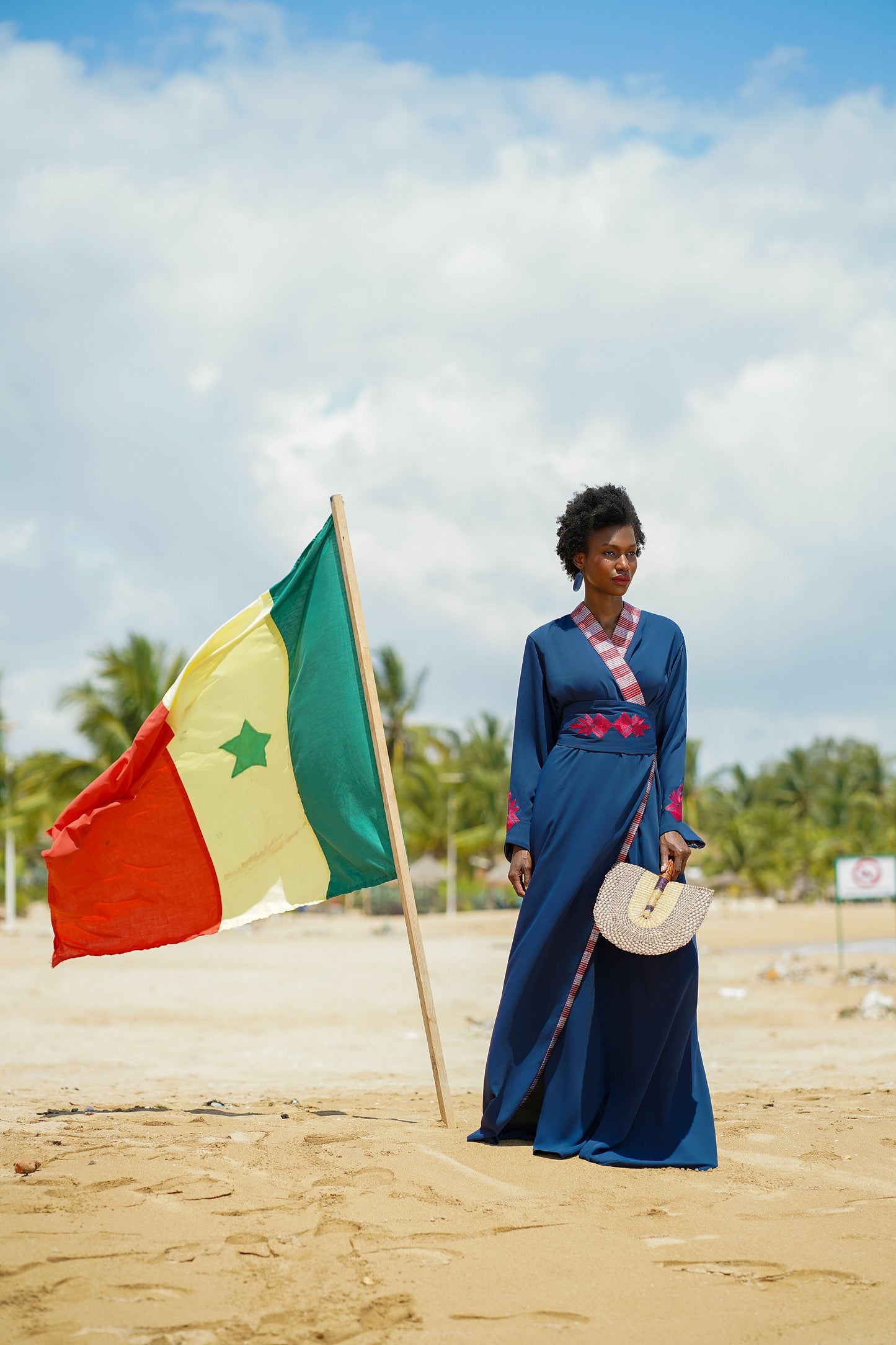 Linguere wrap dress / abaya