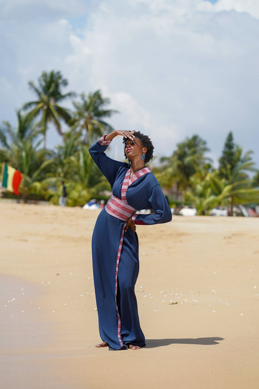 Linguere wrap dress / abaya