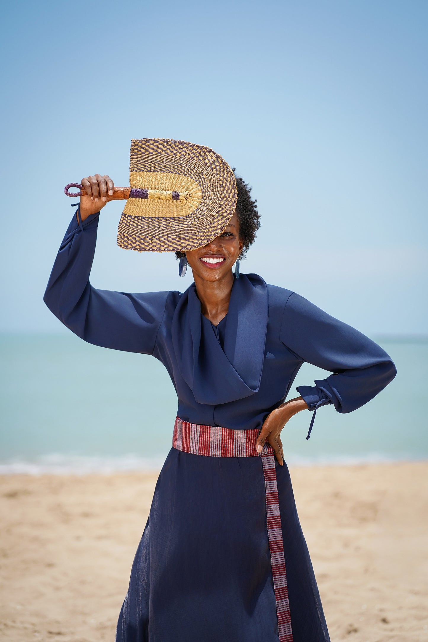 Huda maxi wrap skirt