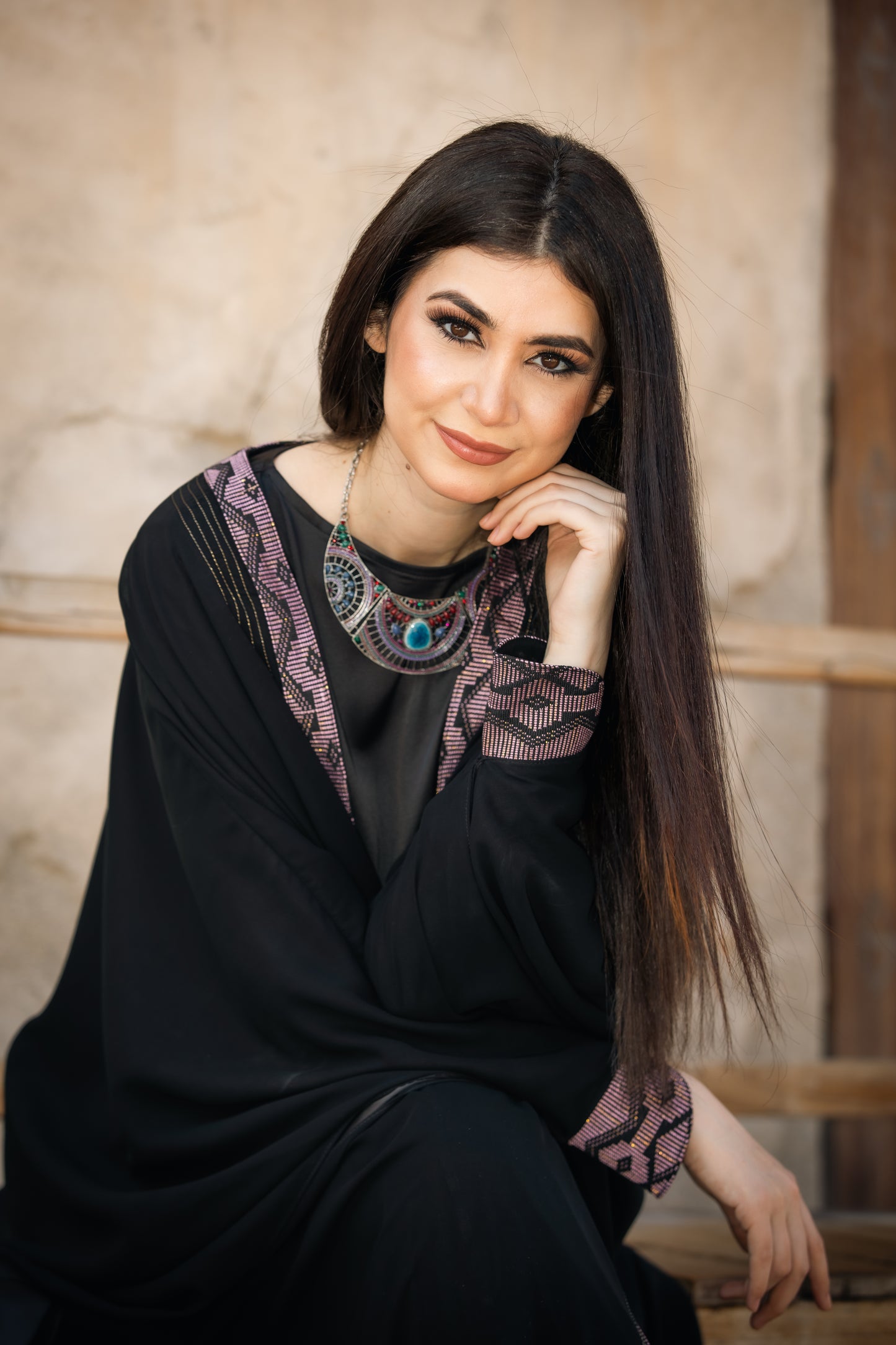 Maï 2-piece Heritage Abaya and dress set | Ramadan - Eid 26 Special Edit