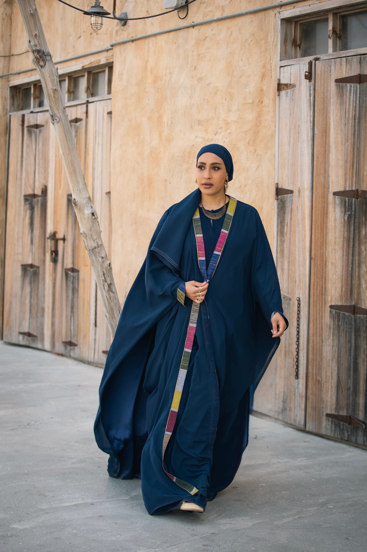 Samira 3-piece Heritage Abaya, trousers and top set | Ramadan - Eid 26 Special Edit