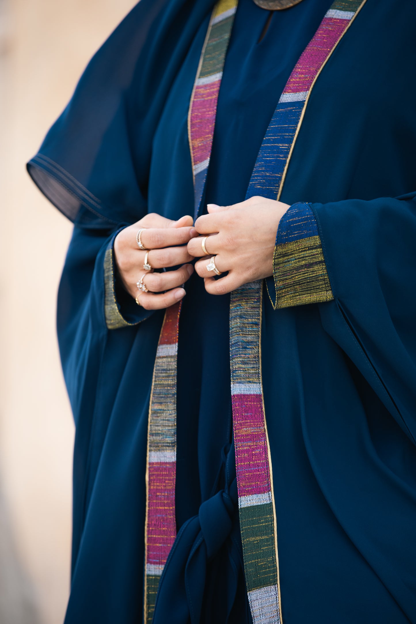 Samira 3-piece Heritage Abaya, trousers and top set | Ramadan - Eid 26 Special Edit