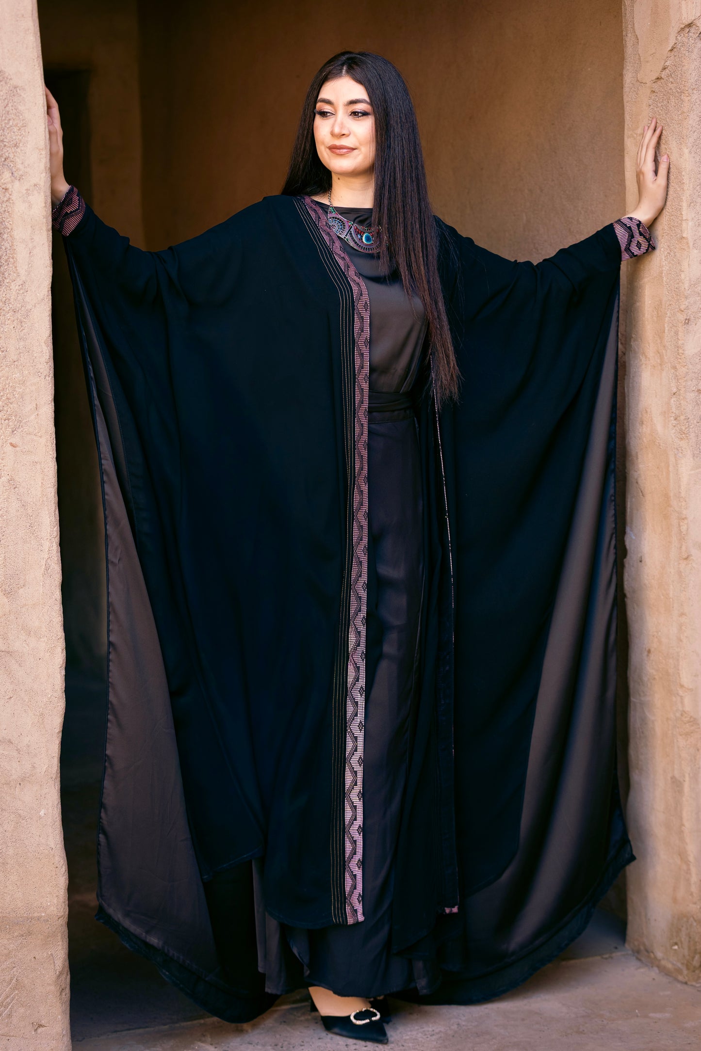 Maï 2-piece Heritage Abaya and dress set | Ramadan - Eid 26 Special Edit