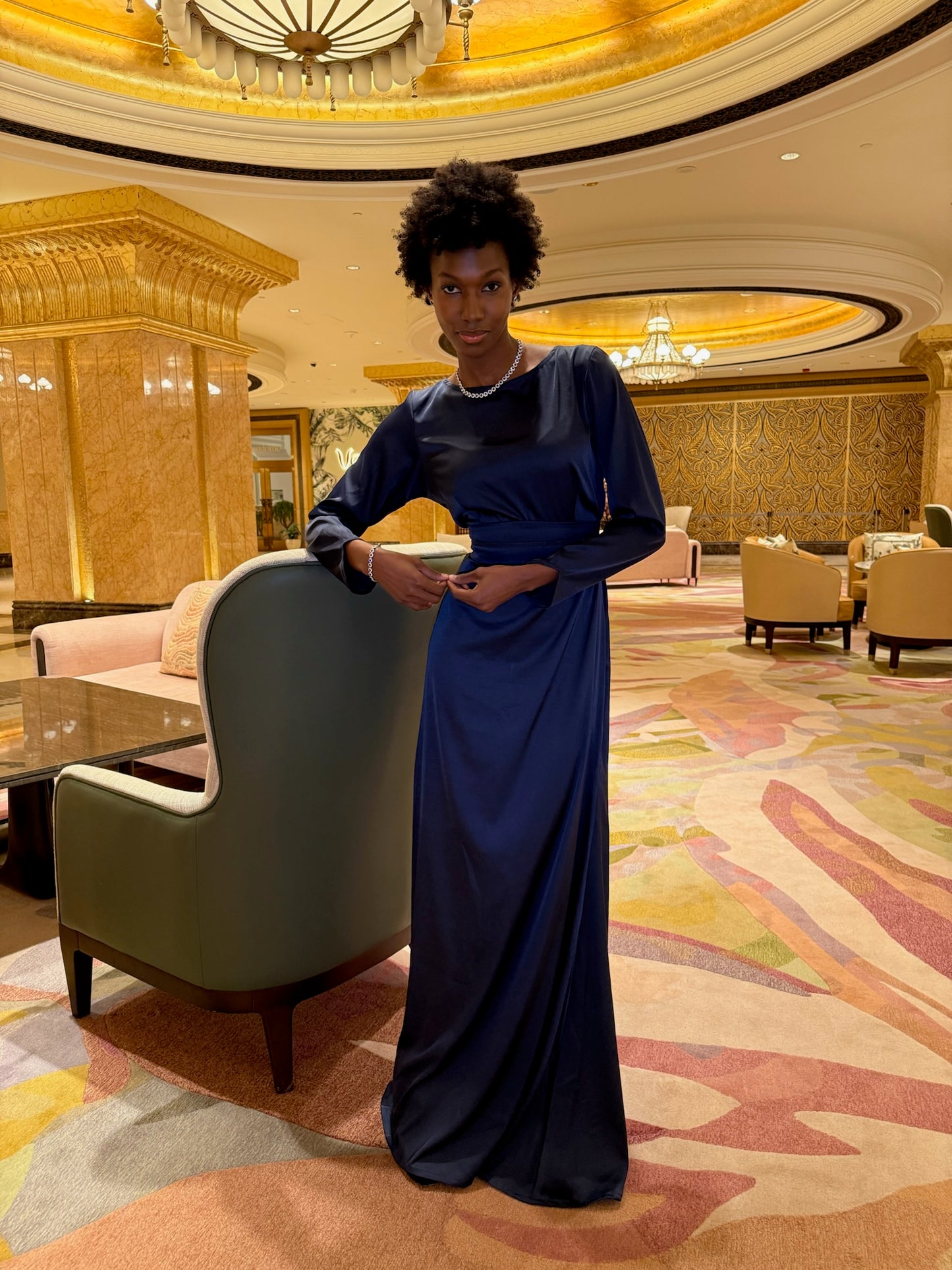 Layla belted dress