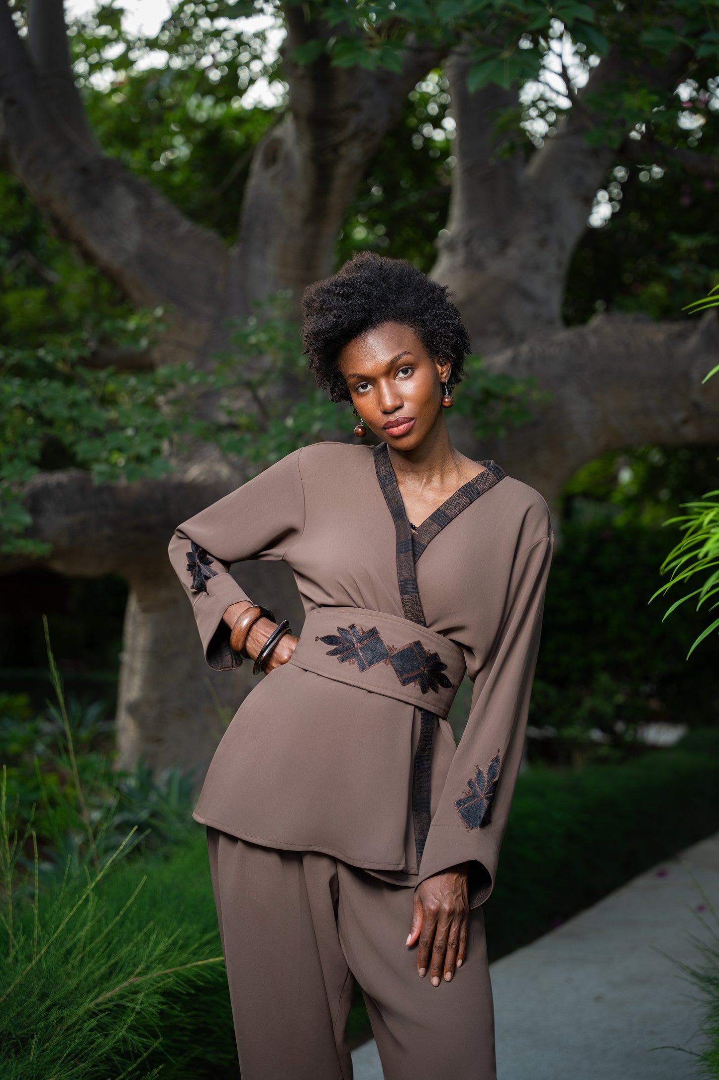 Sogolon set & reversible vest