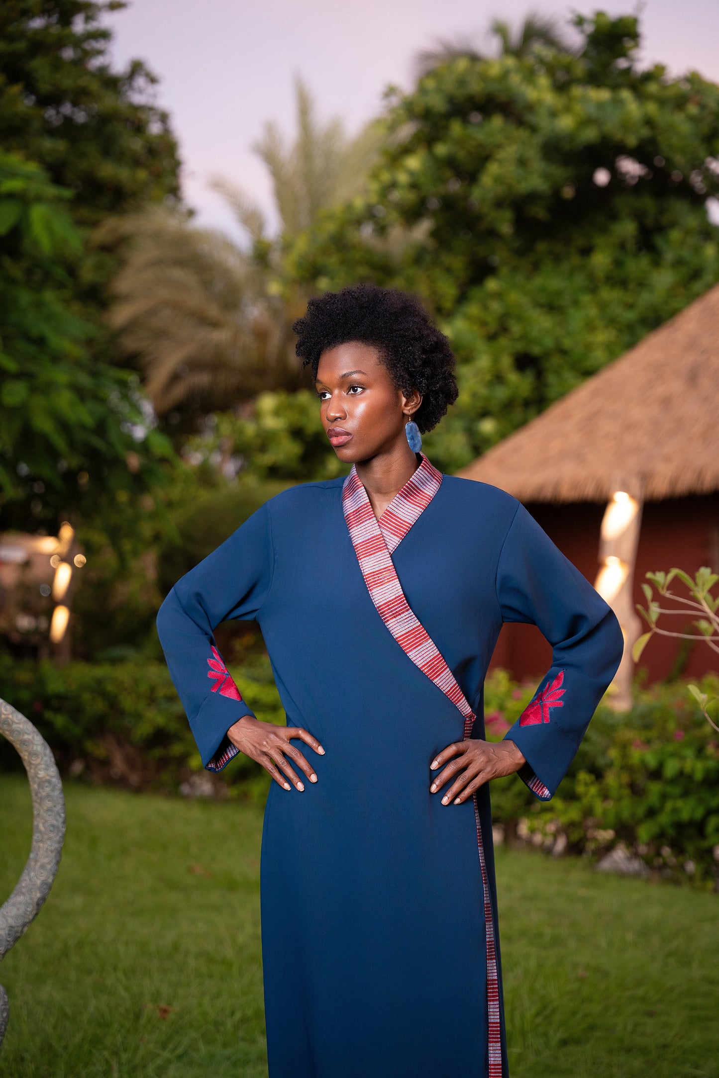 Linguere wrap dress / abaya